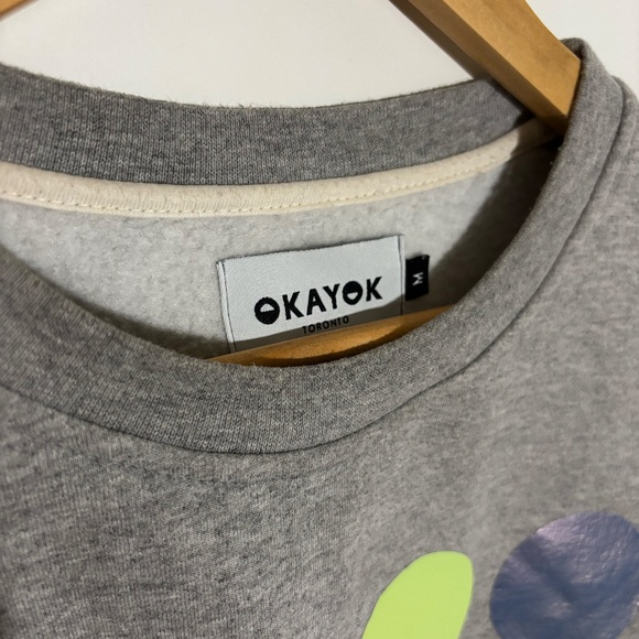 Okayok Connect Standard Sweatshirt - M / Grey - Picture 7 of 16